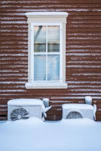 HVAC snow