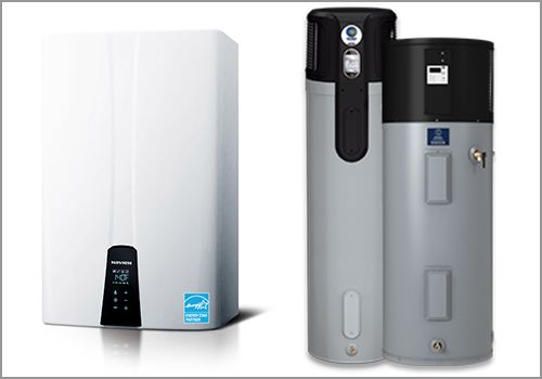 water heaters side by side