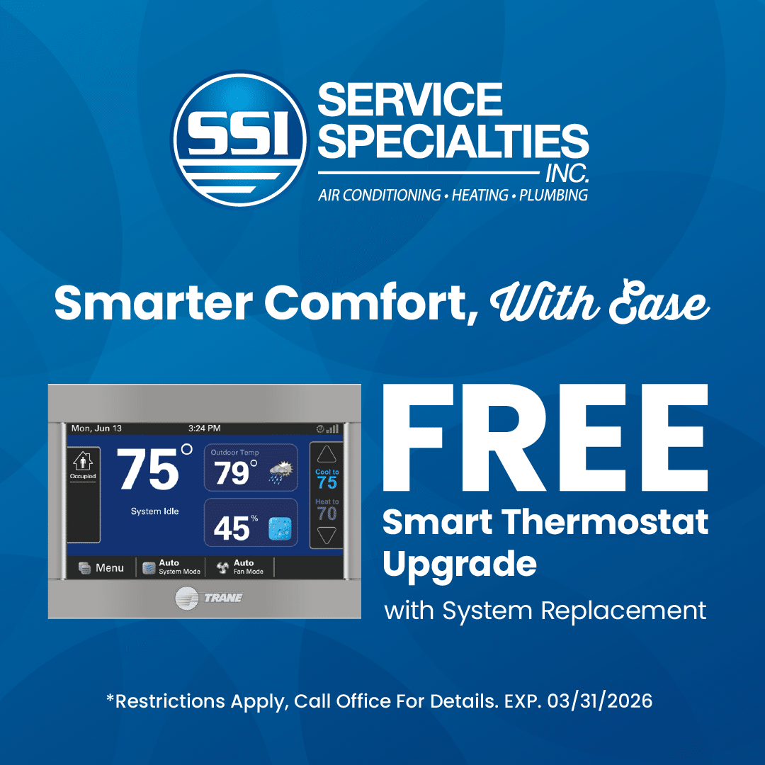 Free Smart Thermostat Upgrade with Replacement